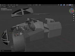 VCX-100 Flight Deck Module Exploded Cutaway View