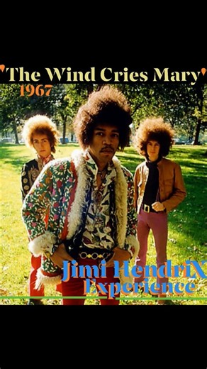 "The Wind Cries Mary" 1967 Jimi Hendrix Experience #Sunday60s #jimihendrix #1967