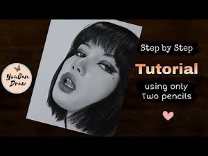 How to draw Blackpink Lisa Drawing - step by step | Tutorial 💕 YouCanDraw