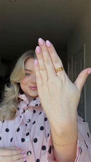 Jamey Smith | The perfect initial ring for a new last name 💍 @jewlr has the best customizable jewelry that always makes for a meaningful gift. Can’t wait... | Instagram
