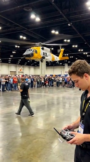 Mastering the MH-60T Jayhawk RC Helicopter! 🚁💨 #shorts