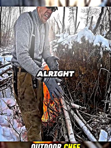 Extreme winter survival camping P2 #outdoorboys #bushcraft #survival #building #camping