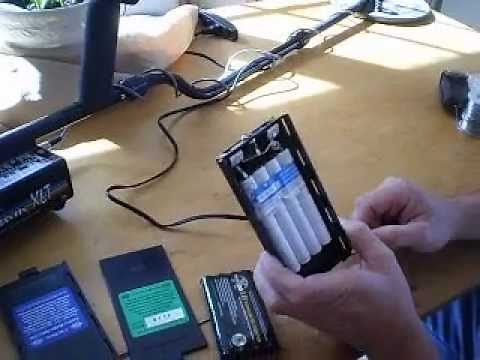 How to Repair a White's Metal Detector Battery Pack