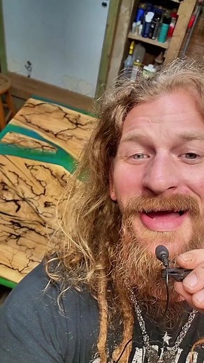 Lighthouse Wood's DIY kit turns into a charcuterie board masterpiece. 🍇🎨 #woodworking #woodwork #epoxy #resin #diyprojects #charcuterieboard