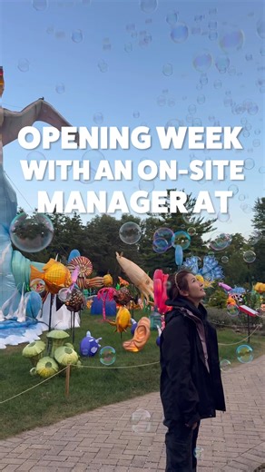 7.4K views · 19 reactions | Opening day at China Lights Wisconsin means long hours, big teamwork, and plenty of excitement. ✨ Join our onsite manager, An, for a behind-the-scenes look at how the lanterns and magic come together at Boerner Botanical Gardens.  See where else the glow is happening: https://tianyuculture.us/events | Tianyu Arts & Culture, Inc. | Facebook