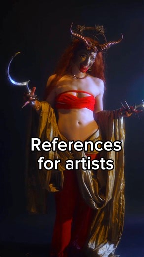 I took 1,600 reference photos for artists WITHOUT using AI! #artist #arttutorial #dnd