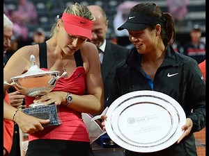 Maria Sharapova vs. Li Na | Trophy Ceremony | 2012 Rome