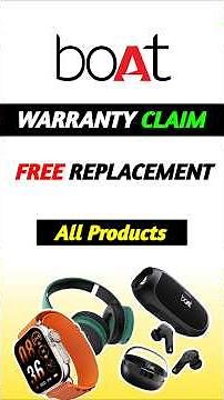 boAt Free Replacement | boAt Warranty Claim Process NEW GUIDELINES 2026 ✅