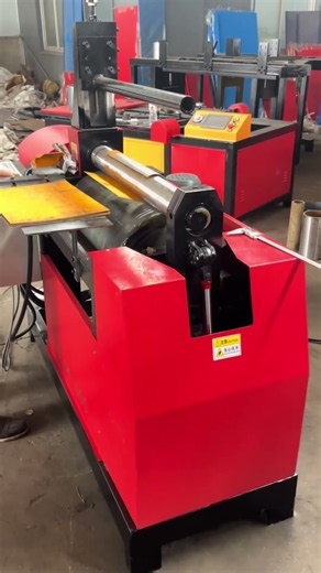 2-Roll Plate Rolling Machine in Action | Precision Metal Sheet Bending