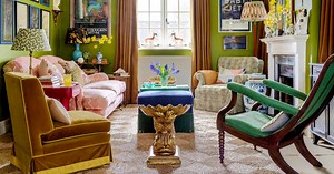 Le cottage frais et décalé de l’artiste Luke Edward Hall