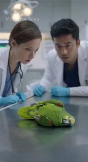 When a Bird Plays Dead… Hilarious "When a Bird Plays Dead… Hilarious Surprise!" #talkingparrot