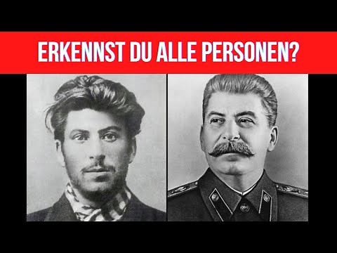 Berühmte Personen der Geschichte im Wandel der Zeit | Von Albert Einstein bis Donald Trump