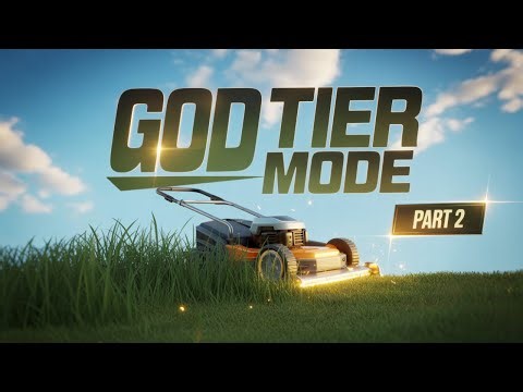 My Lawn Mower Just Hit GOD TIER Mode | Stone Grass