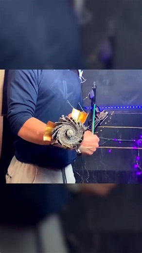 My full metal, expandable shield, just like Percy Jackson 🛡️🛠️ #percyjackson #percyjacksonandtheolympians #engineering #DIY #metalworking | Jlaservideos