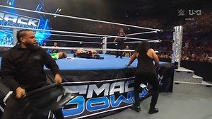 709K views · 9.7K reactions | This is CHAOS! Big Jim and Sami Zayn just attacked Solo Sikoa and The MFTs  | WWE SmackDown | Facebook