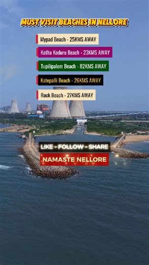 Must Visit Beaches in Nellore #nellore #Namastenellore #rottelapanduga | Namaste Nellore