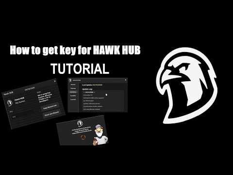 Roblox Hawk HUB Script | TUTORIAL HOW TO GET KEY