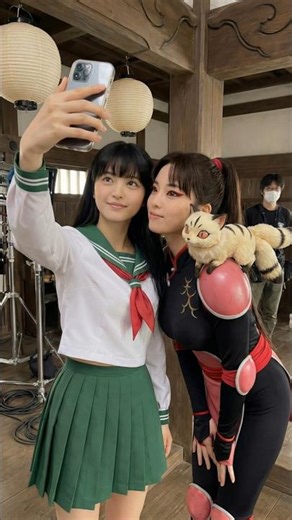 Behind the Scenes of the Inuyasha Filming Set by Kagome