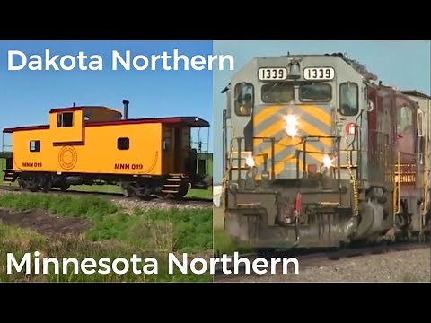 Minnesota Northern Railroad and Dakota Northern Railroad: Sister Shortlines