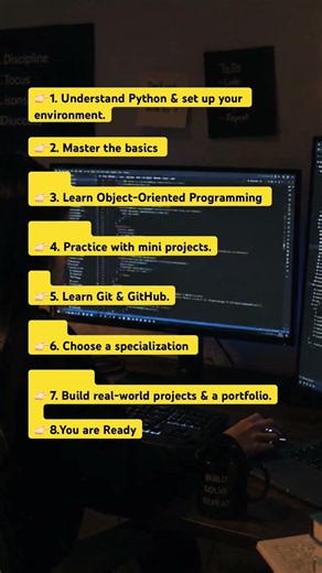Starting Python? Don’t learn randomly. Follow this roadmap.💻🚀
