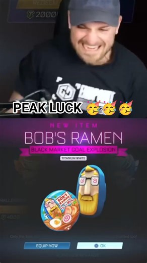 MY LUCKIEST CHROMATIC CUP OF THE YEAR! 🤯 #rocketleague