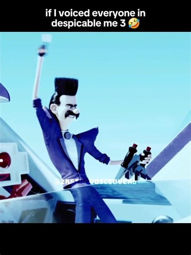 i voiced over despicable me 3 #zrst4voiceovers #memes #voiceacting #voiceover