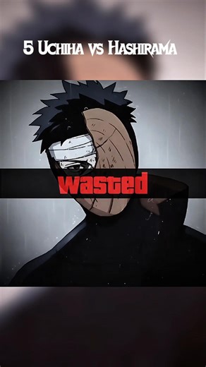 5 Uchiha vs Hashirama #anime #animeshorts #naruto 🤯