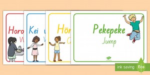 Commands and Common Māori Phrases Posters Te Reo