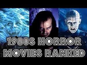Top 10 BEST Horror Films of the 1980s!!
