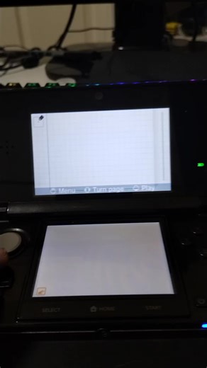 silly flipnote animation I made #flipnote #flipnotestudio #animation #3ds #ds #run