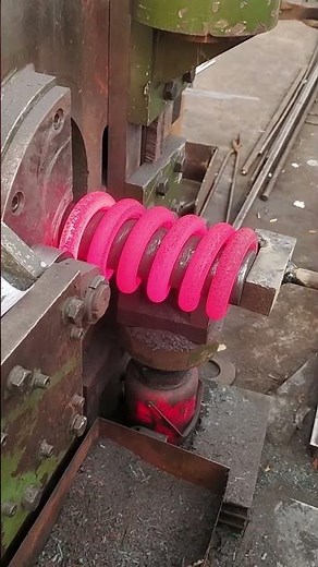Hot coil spring manufacturing process- Good tools and machinery make work easy