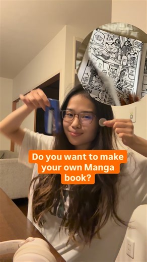 Kana Yamasaki🇯🇵 on Instagram: "How to make your own Manga book! (Easy & affordable) I made this video to those who has never made Manga zines before, and feels like the bar of ordering proper books from a printing company is too high for them. If you have Manga made in your pc, please make sure to make that printed!! I promise it’d feel amazing to see your hard work on paper❤️ ___ Hello! I’m Kana, a Japanese Manga artist/assistant based in Europe😊 I post videos about my job and my Manga. Give