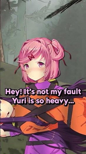 Best of Natsuki Again!🧁(DDLC Voiced Animation) #ddlc #ddlcedit #ddlcnatsuki #natsukiddlc #shorts
