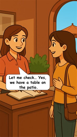 171K views · 5.2K reactions | Making a Reservation at a Restaurant ️ #conversation | تعلم اللغة الإنجليزية Learn English | Facebook