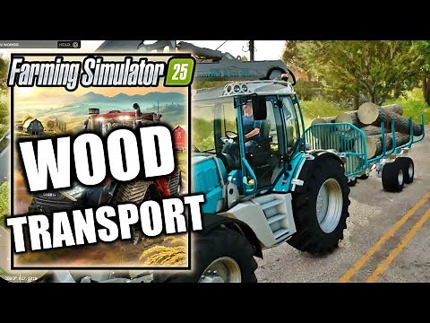 Farming Simulator 25 – Wood Transport - PS5 Gameplay
