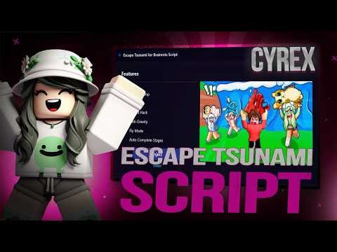 Escape Tsunami For Brainrots Script *NO KEY* - TP TO END, DUPE, ARCADE FARM, AUTO FARM