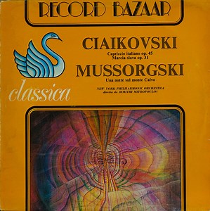 New York Philharmonic Orchestra Directed By Dimitri Mitropoulos - Capriccio Italiano - Marcia Slava - Una Notte Sul Monte Calvo