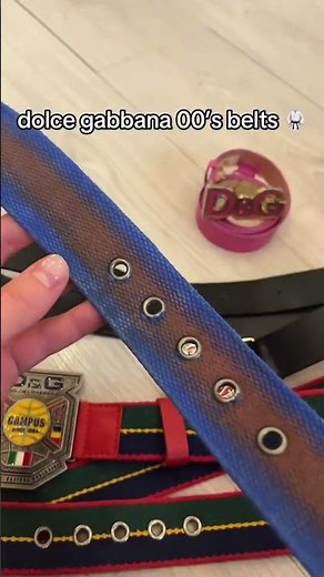 dolce & gabbana 00’s belts 🥋 shop at unico13.com #dolcegabbana #vintage #2000s
