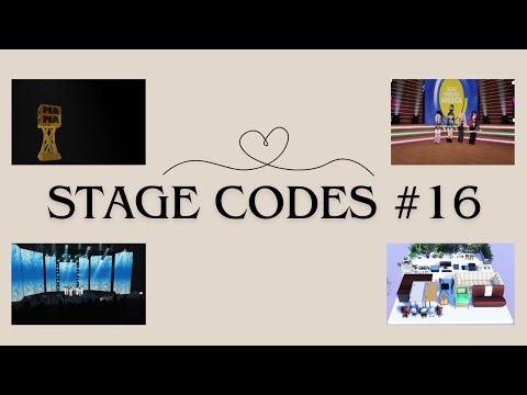 RH DANCE STUDIO STAGE CODES | #16