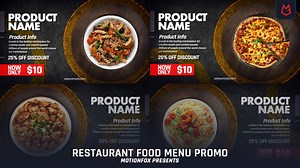 Restaurant Food Menu Promo