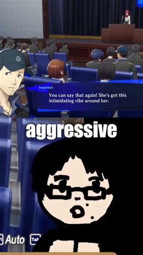 Mitsuru is very intimidating...