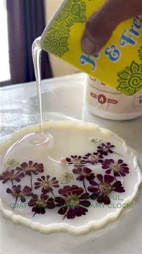How to Make a Resin Table Clock