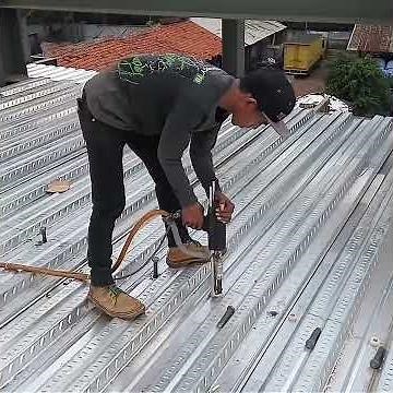 Pemasangan Shear Connector