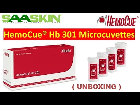 HemoCue® HB 301 Microcuvettes | UNBOXING | #111803 | HemoCue Point of Care Testing