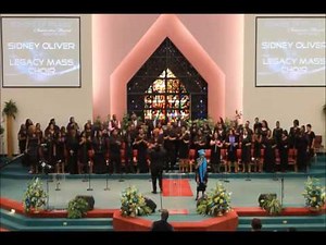 Evangelist Ruth C Pryor singing I'm Blessed with Echoes of Praise Legacy Choir