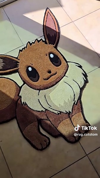 Eevee Rug: Proceso Completo de Creación 🧶✨