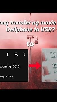 Paano mag transfer ng movie galing sa Cp to USB? | (Tagalog Tutorial)