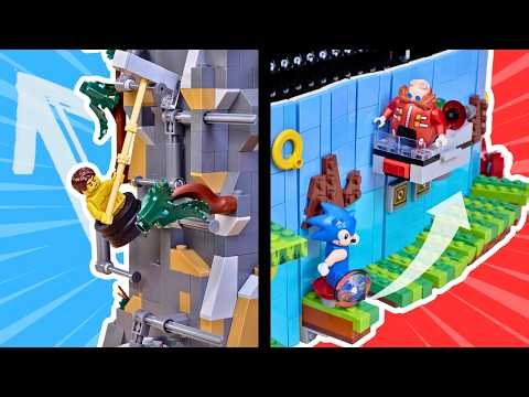 I Made Playable Video Games From LEGO...