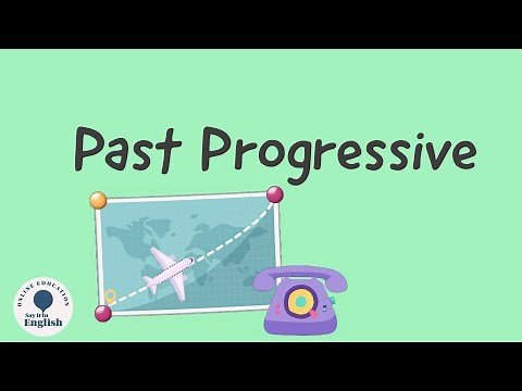 Past Progressive — English Grammar Lessons #englishgrammar