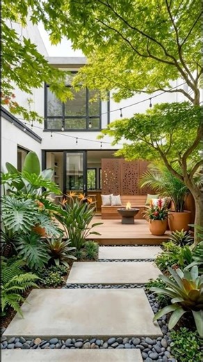 Modern Garden Makeover: Minimalism at Its Finest! ✨🌿